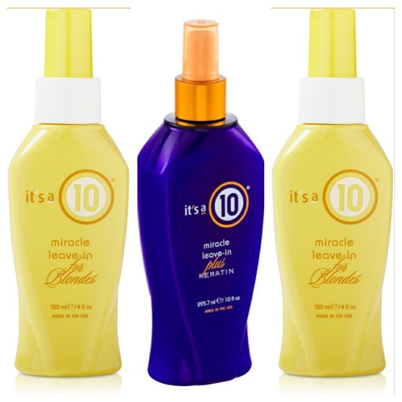 It's a 10⭐Miracle Leave-In+ Keratin/Blondes⭐ - Picture 2 of 8